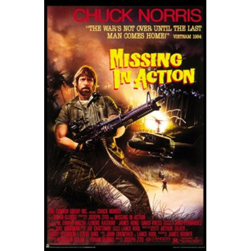 Missing in Action Movie (Chuck Norris) Poster