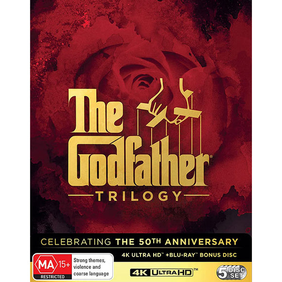 The Godfather Trilogy: The Godfather / The Godfather Part II / The Godfather Coda (4K UHD / Blu-ray)