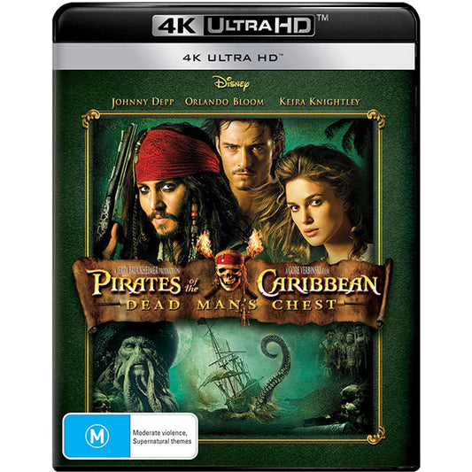 Pirates of The Caribbean: Dead Man's Chest (4K UHD)