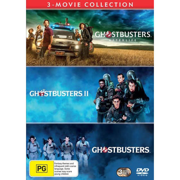 3 Movie Franchise Pack (Ghostbusters: Afterlife / Ghostbusters II / Ghostbusters (1984)) (DVD)