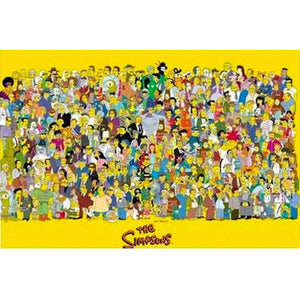 The Simpsons - Entire Cast Poster