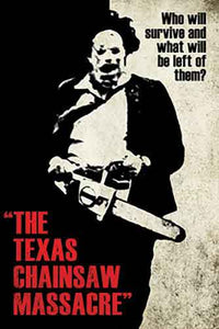 Texas Chainsaw Massacre - Silhouette Poster