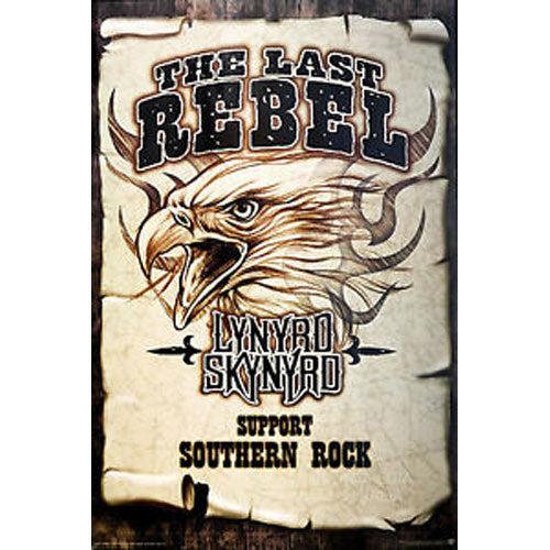 Lynyrd Skynyrd - Last Rebel Poster