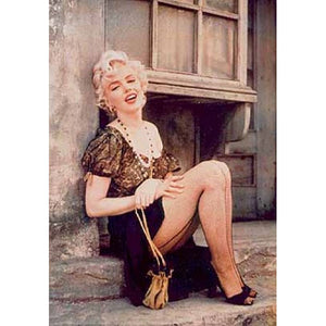 Marilyn Monroe - Fishnet Stockings Poster