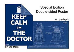 Doctor Who - Keep Calm & Dalek Blueprint Double-Sided Poster