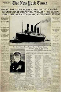 Titanic - New York Times Poster