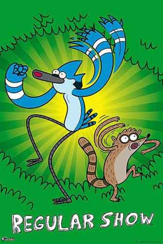 Regular Show - Green Poster