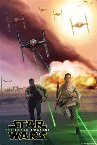 Star Wars: The Force Awakens - Run! Poster