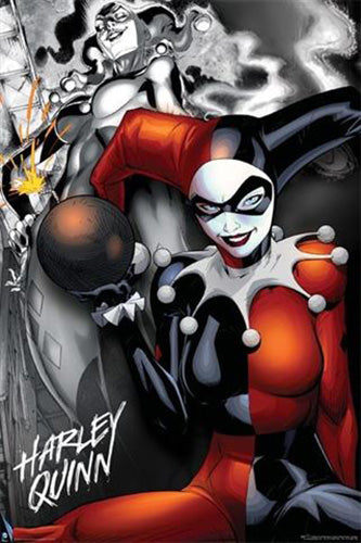 DC Comics - Harley Quinn Bomb Poster