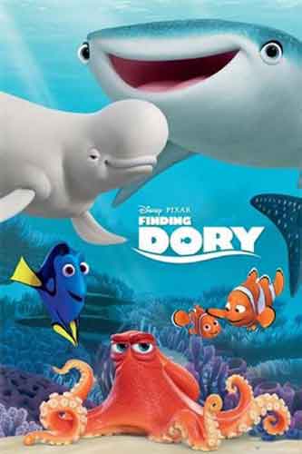 Finding Dory - Cast Poster