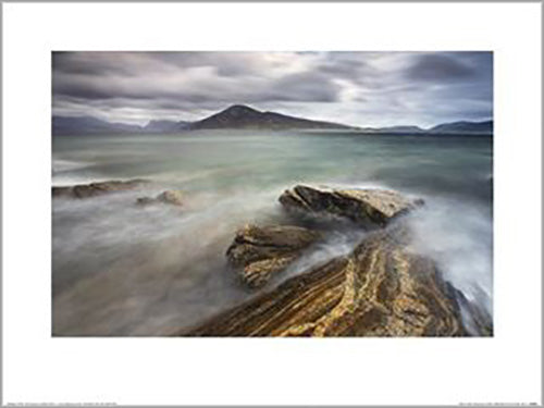 Lee Frost - Harris From Taransay, Outer Hebrides 30 x 40cm Art Print