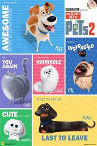 The Secret Life Of Pets 2 - Grid Poster