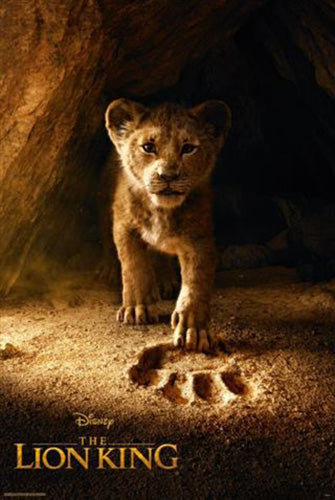 The Lion King (Live Action) - Paw Print Poster