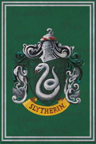 Harry Potter - Slytherin Crest Poster