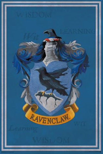 Harry Potter - Ravenclaw Crest Poster