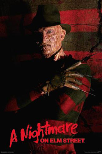 Nightmare On Elm Street - Freddy Krueger Poster