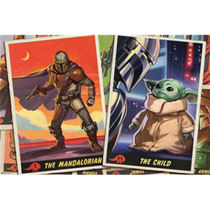 Star Wars: The Mandalorian - Trading Cards Poster