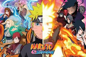 Naruto Shippuden - Split Poster