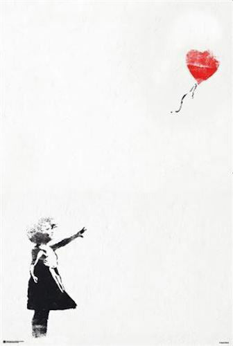Banksy - Balloon Girl Poster