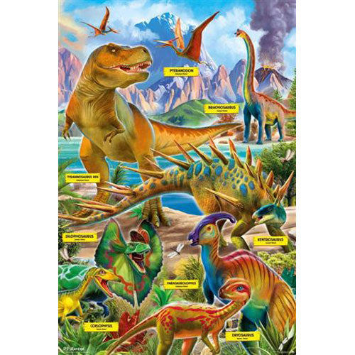P.D. Moreno - Dinosaurs Poster