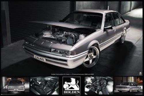 Holden - Commodore VL Calais Poster