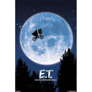 E.T. - Moon Poster