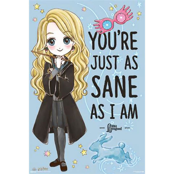 Harry Potter - You're Just As Sane Poster