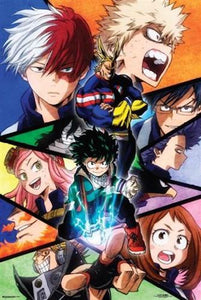 My Hero Academia - Panels Poster