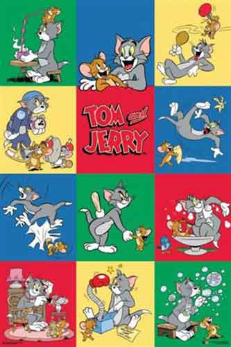 Tom And Jerry - Panels Poster