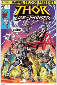 Thor: Love and Thunder - Comic Poster