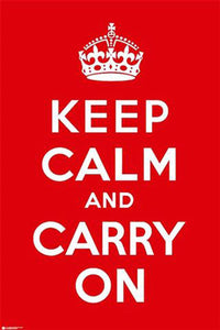 Keep Calm and Carry On Poster