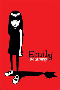 Emily The Strange - Cat Shadow Poster