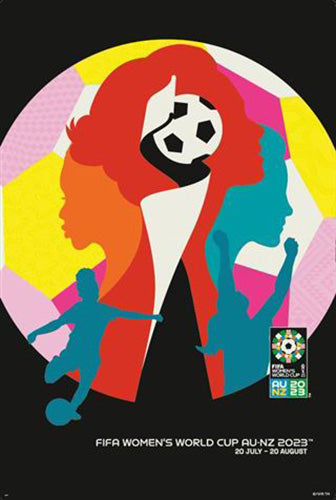 FIFA Women's World Cup 2023 - Official Event Poster