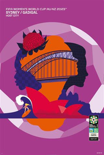FIFA Women's World Cup 2023 - Sydney Host City Poster