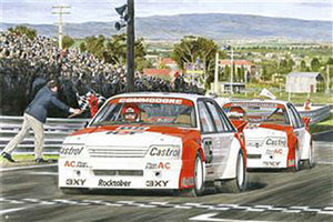 Mike Harbar - Holden Bathurst 1-2 1984 Poster