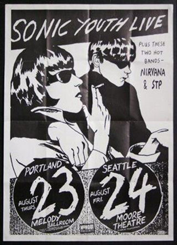 Sonic Youth - Live Poster