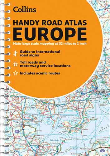 Collins Handy Road Atlas Europe [Sixth Edition]