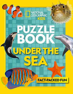 National Geographic Kids Puzzle Books - Puzzle Book Under The Sea