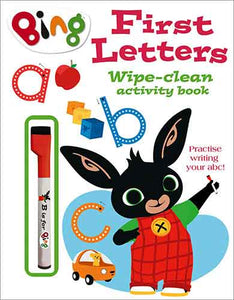 Bing - First Letters Wipe-Clean Activity Book