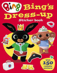 Bing's Dress-Up Sticker Book