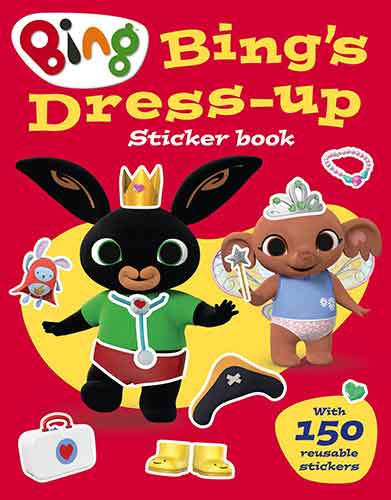 Bing's Dress-Up Sticker Book