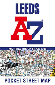 Leeds A-Z Pocket Street Map