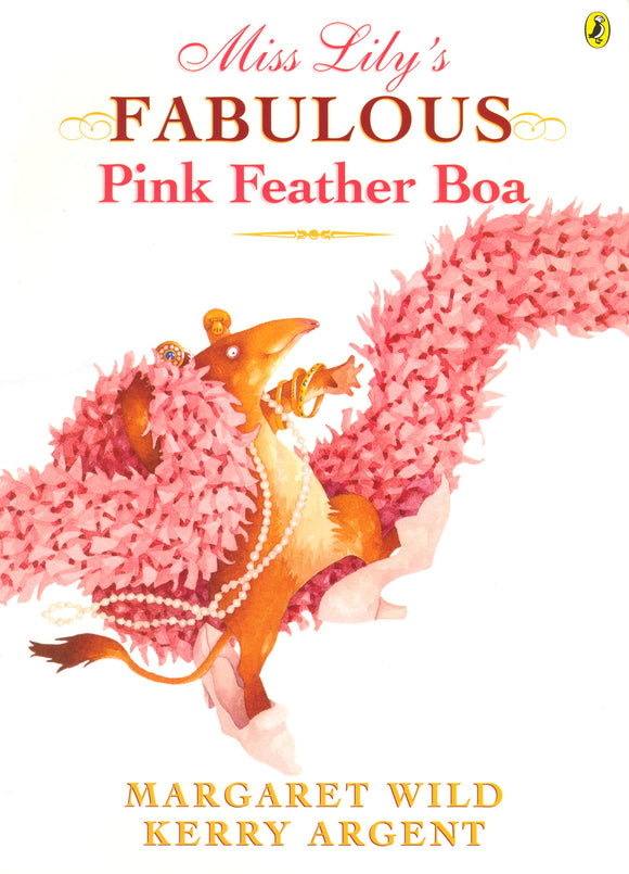 Miss Lily's Fabulous Pink Feather Boa