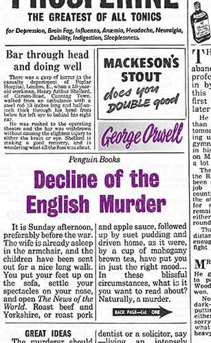 Decline Of The English Murder