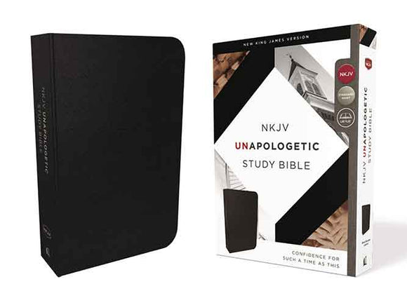 NKJV Unapologetic Study Bible Red Letter Edition [Black]