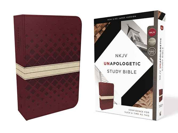 NKJV Unapologetic Study Bible Red Letter Edition [Red/Tan]