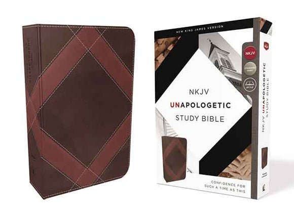 NKJV Unapologetic Study Bible Red Letter Edition [Brown]