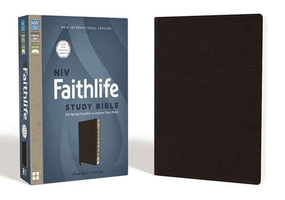 NIV, Faithlife Study Bible, Indexed: Intriguing Insights To Inform Your Faith [Black]