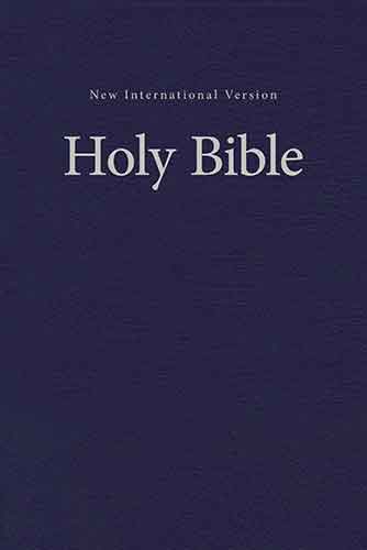 NIV, Value Pew And Worship Bible [Blue]