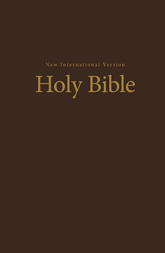 NIV, Value Pew And Worship Bible [Brown]